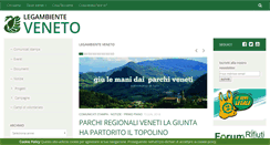 Desktop Screenshot of legambienteveneto.it